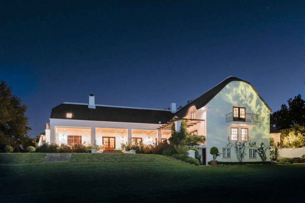Gemoedsrus Farm Villa Stellenbosch Bagian luar foto